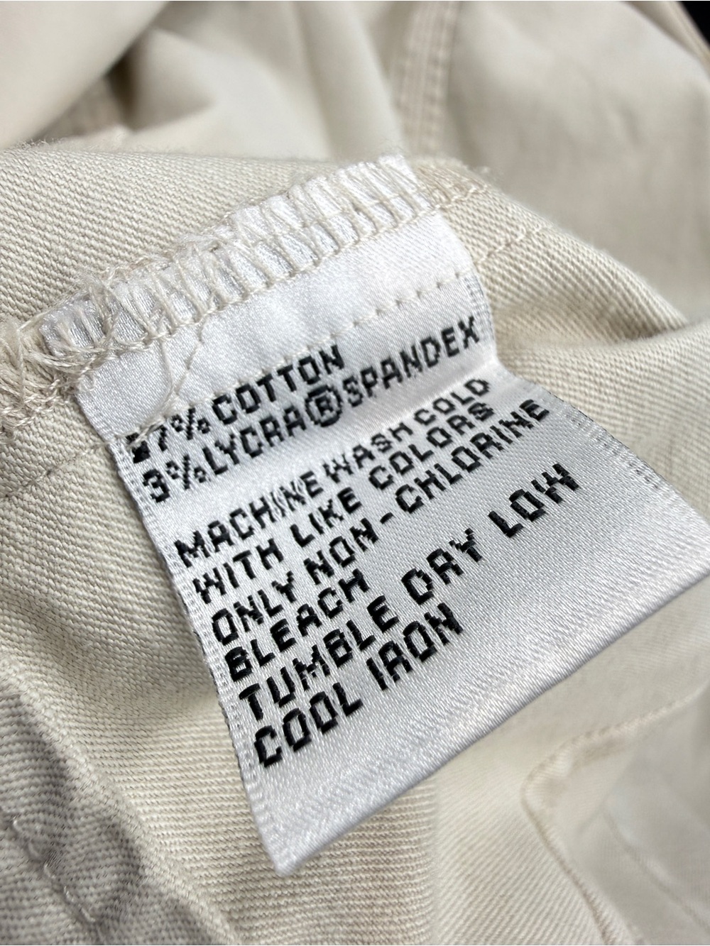 Talbots Cream Military-Style Utility Jacket - Picture 6 of 6